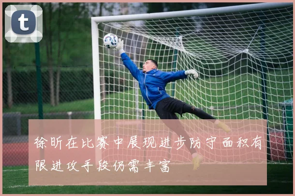 徐昕在比赛中展现进步防守面积有限进攻手段仍需丰富